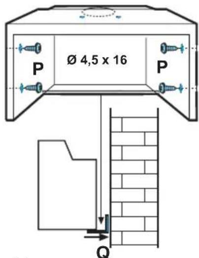 AEG-ELECTROLUX DE 3161 - Fixer un panneau au auvent - 3