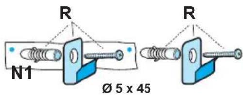 AEG-ELECTROLUX DE 3161 - Een paneel aan het deurtje bevestigen - 3