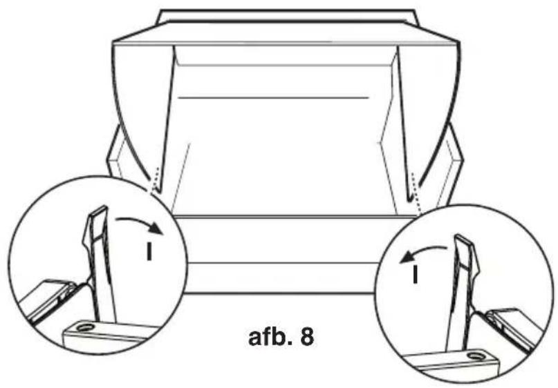 AEG-ELECTROLUX DE 3161 - Een paneel aan het deurtje bevestigen - 1