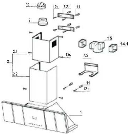 AEG-ELECTROLUX DD 9663 - Documentatie - 1