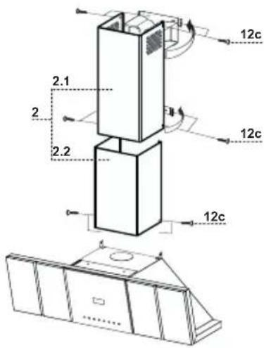 AEG-ELECTROLUX DD 9663 - Camino inferiore - 1