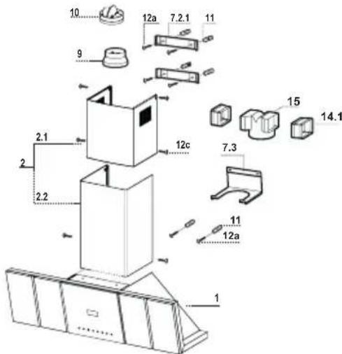 AEG-ELECTROLUX DD 9663 - Qte Documentação - 1