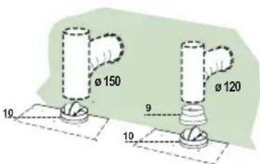 AEG-ELECTROLUX DD 9663 - LUCHTUITLAAT AFZUIGVERSIE - 1