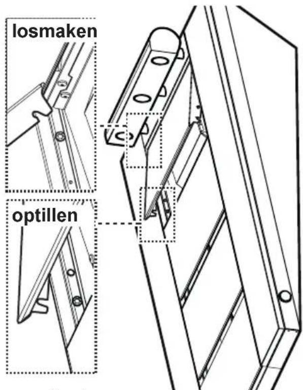 AEG-ELECTROLUX DD 8795 - Verwijdersen van de frontplaten - 1