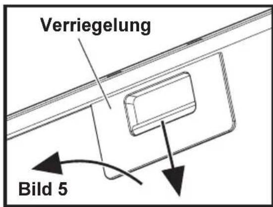 AEG-ELECTROLUX DD 8795 - Öffnen des Metallfettfilters - 1