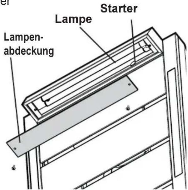 AEG-ELECTROLUX DD 8795 - Auswechselung der oberen Lampe DD 8765 - 1