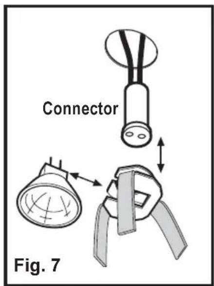 AEG-ELECTROLUX DD 8795 - Changing the light bulb - 1