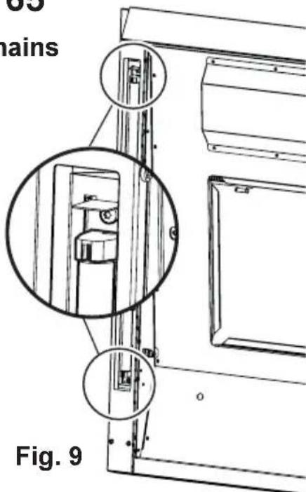 AEG-ELECTROLUX DD 8795 - Changing the side light - DD 8765 - 1