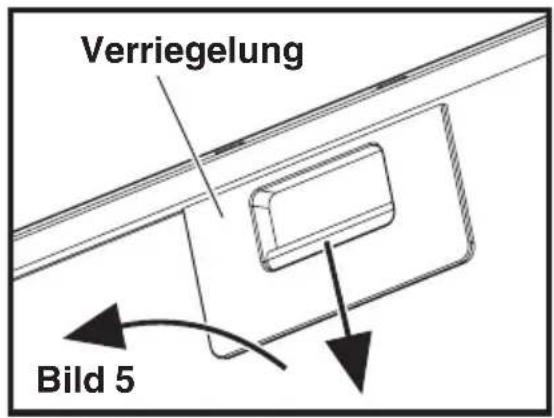 AEG-ELECTROLUX DD 8696 M - Öffnen der Metallfettfilter - 1