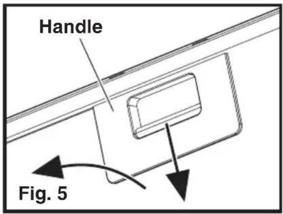 AEG-ELECTROLUX DD 8696 M - Removing the metal grease filter - 1