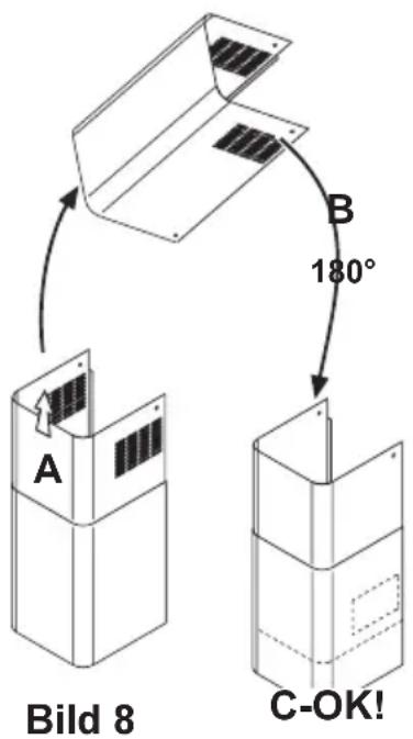 AEG-ELECTROLUX DD 8695 A - Einleitende Maßnahmen für die Montage (Nur für Modell DD 8625-8821) - 1