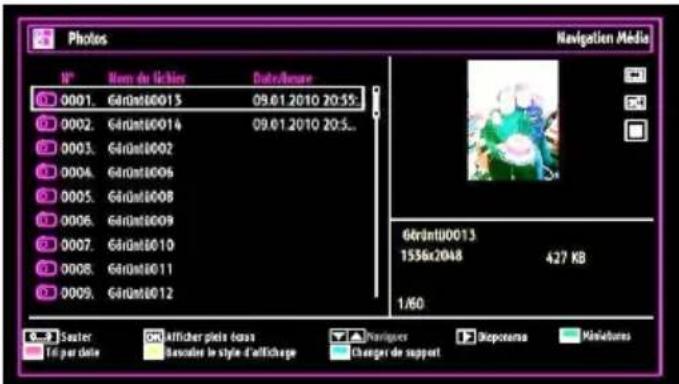 Tucson TL2604B12 - Affichage de photos via USB - 1