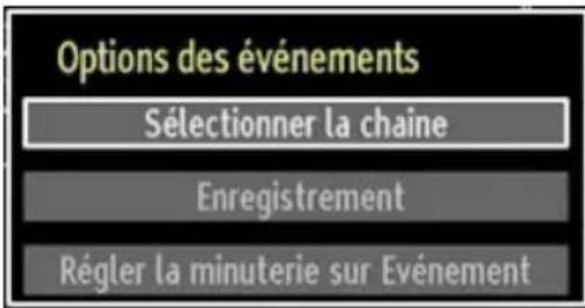 Tucson TL2604B12 - Options du programme - 1