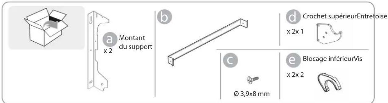 EQUATION Alidea FD58 - FIXATION MURALE DU RADIATEUR - 2