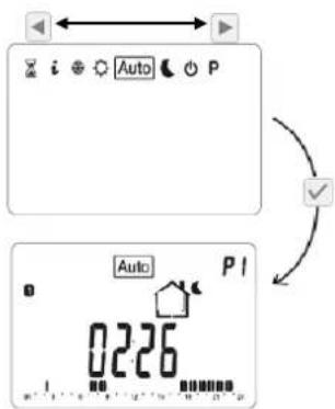 EQUATION Alidea FD58 - Mode automatique Auto - 1