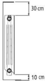 EQUATION Alidea FD58 - FIXATION MURALE DU RADIATEUR - 1