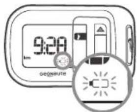 GEONAUTE ONstep 200 - Info batterij - 1