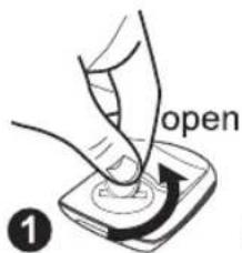 GEONAUTE ONstep 200 - Informacja dotyczze baterii - 4