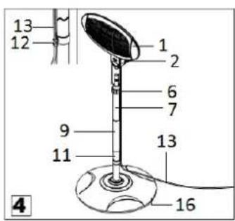 SUNTEC Night Sun - Vor der Installation des Apparats mussen Sie die Stromversorgung am Leistungsschalter abschalten. - 4