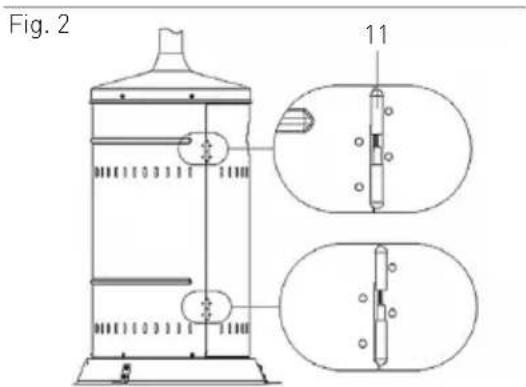 Hendi 272701 - Assembly parts supplied: - 3