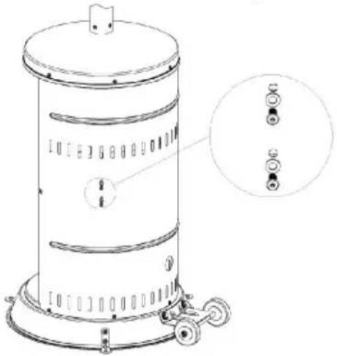 Hendi 272701 - Protection de bonbonne de gaz - 1