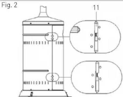 Hendi 272602 - Les pieces fournies pour l'assemblage - 3