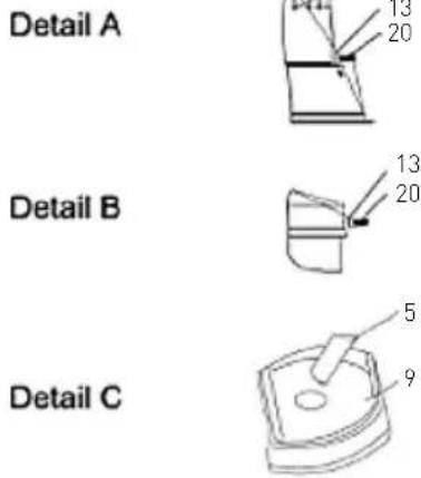 Hendi 272602 - Assembly instructions - 1