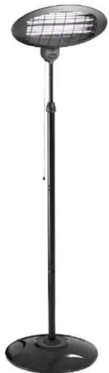 CASO 1900 - Patio Quartz Heater - 2