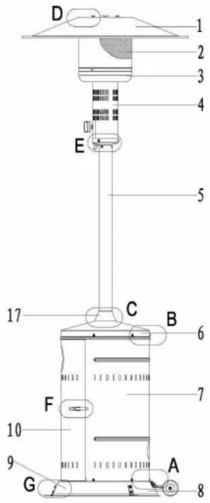 BARTSCHER 825131 - Overview of parts - 1