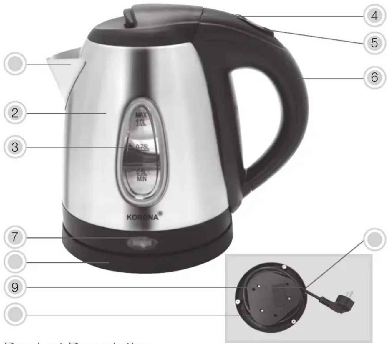 KORONA 20303 - Special Safety Instructions - 2