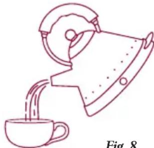 ALESSI MG32 - Como servir-se da agua da chaleur. - 1