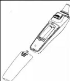 SANITAS SFT 53 - Sostituzione delle batterie - 2