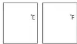 SANITAS SFT 53 - Setting the temperature unit (^ or ^ F) - 2