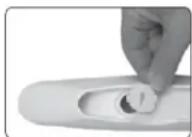 Domotherm OT - To avoid inaccurate measurements Attaching the disposable protective sleeve - 1