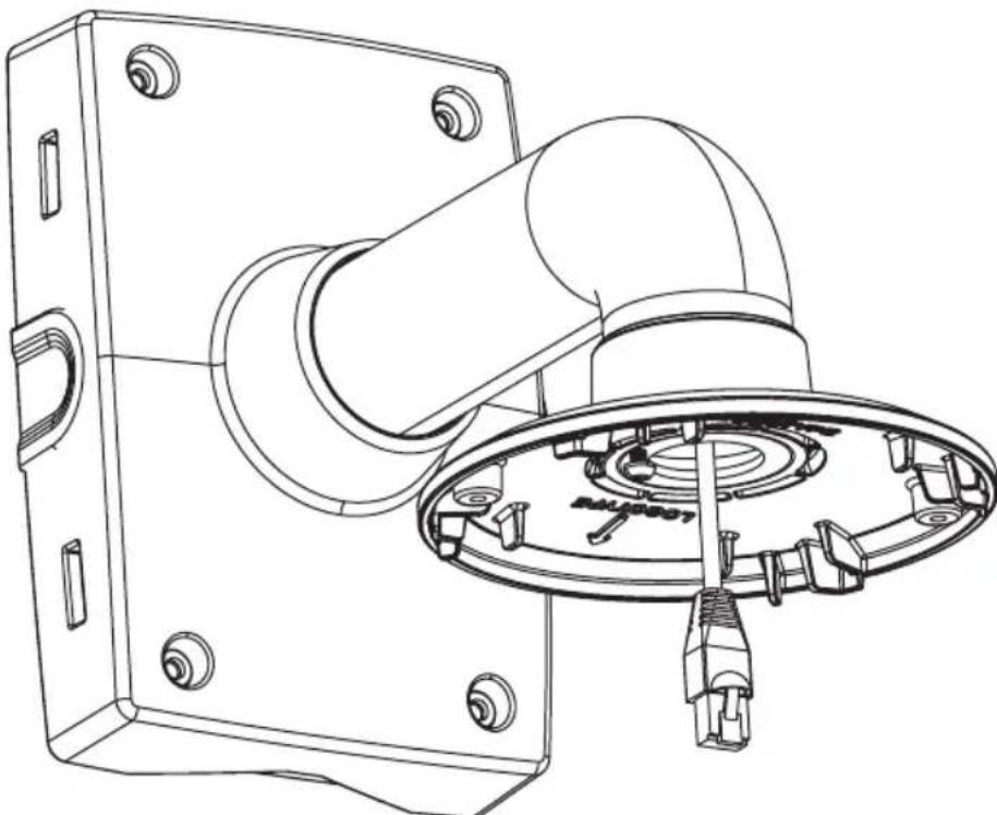 AXIS P3346 - Instalacion del kit de soporte colgante - 2