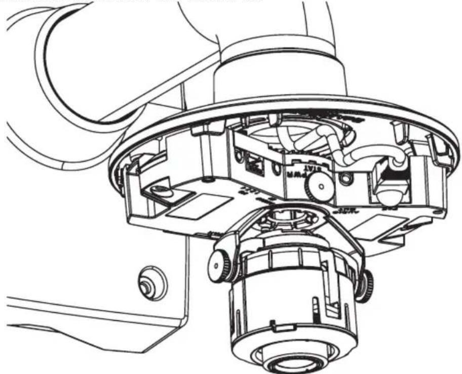 AXIS P3346 - Hängemontageset installieren - 4