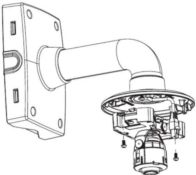 AXIS P3346 - Installation du kit de suspension - 3