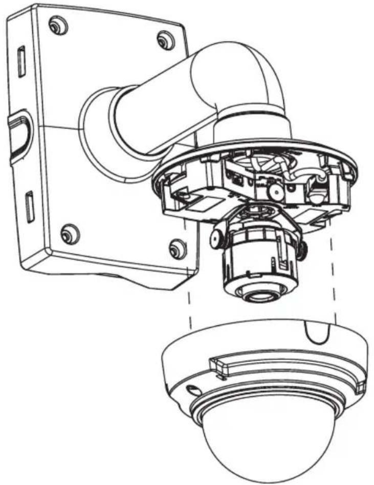 AXIS P3346 - Installation du kit de suspension - 5