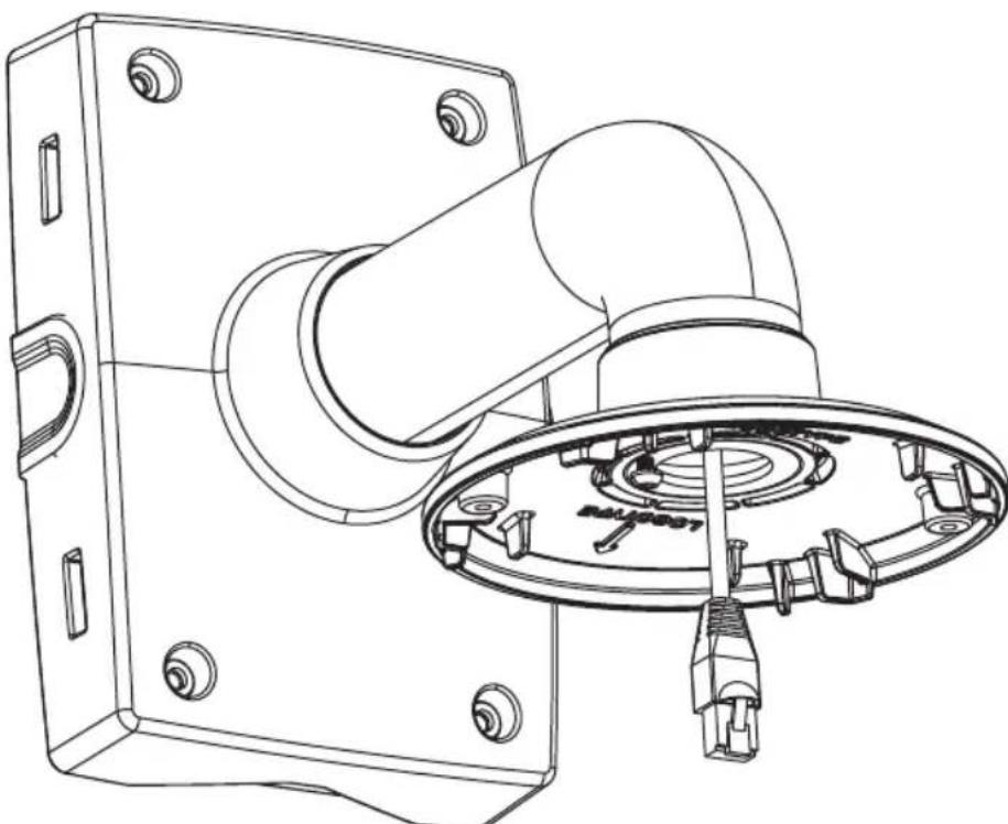 AXIS P3346 - Hängemontageset installieren - 2