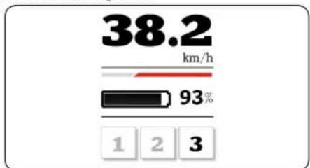 Stromer ST2 - Affichage de I'etat de charge - 1