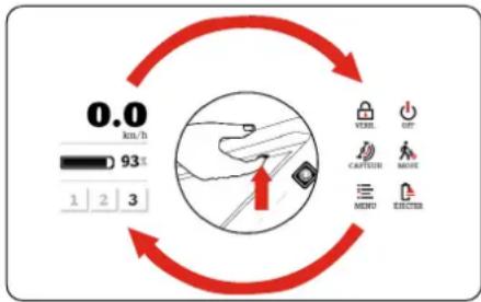 Stromer ST1 - Page d'accueil et affichage route - 1