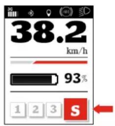 Stromer ST1 - Niveaux d'assistance - 1