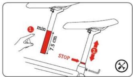 Stromer ST1 - Réglage de la position - 2