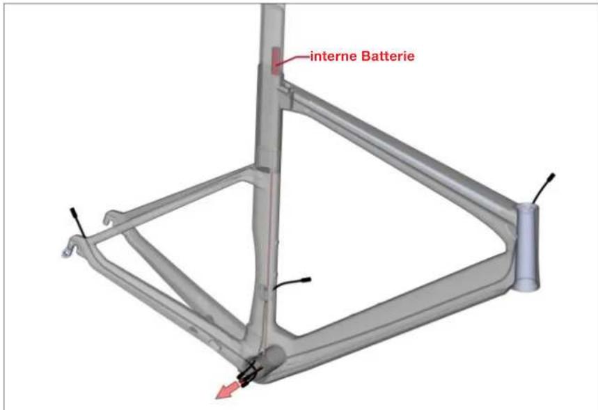 BMC Timemachine Road TMR01 - Kabelverlegung für mechanische Schaltung - 9