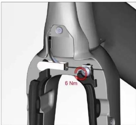 BMC Timemachine Road TMR01 - Front brake installation - 11