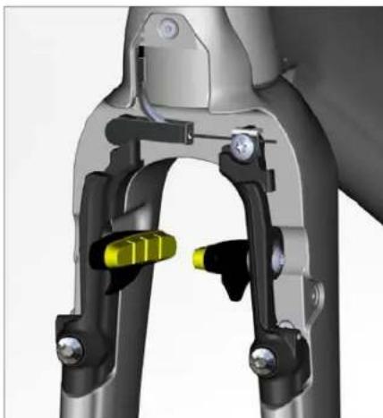 BMC Timemachine Road TMR01 - Front brake installation - 12