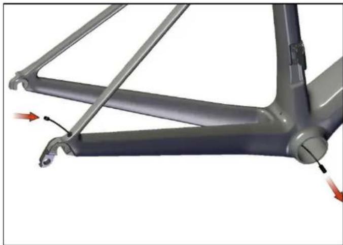 BMC Teammachine SLR01 - Di2 Schaltleitungsführung - 2