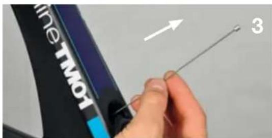 BMC Timemachine TM01 - Percorso del cavo - 4