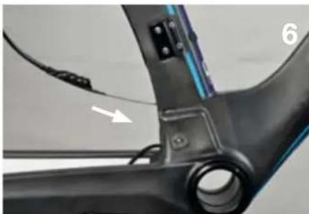 BMC Timemachine TM01 - Percorso del cavo - 6