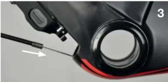 BMC Timemachine TM01 - Brake cable routing (rear) - 3